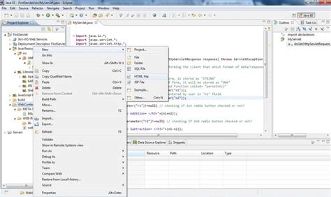 Image result for How to Create HTML in Eclipse