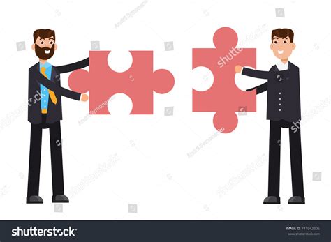 Puzzle Teamwork Vector 的图像结果