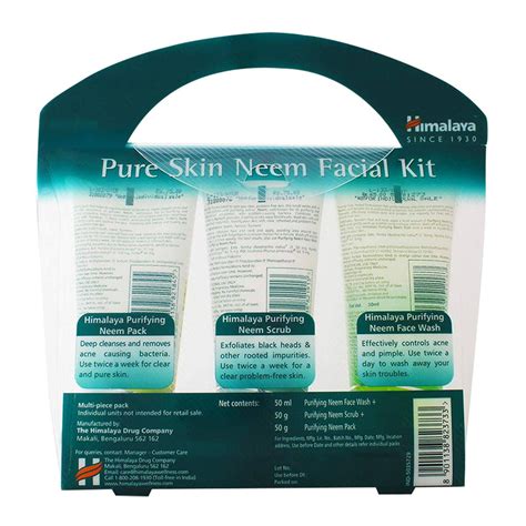 Himalaya Pure Skin Neem Facial Kit - Himalaya Facial Kit – Himalaya ...