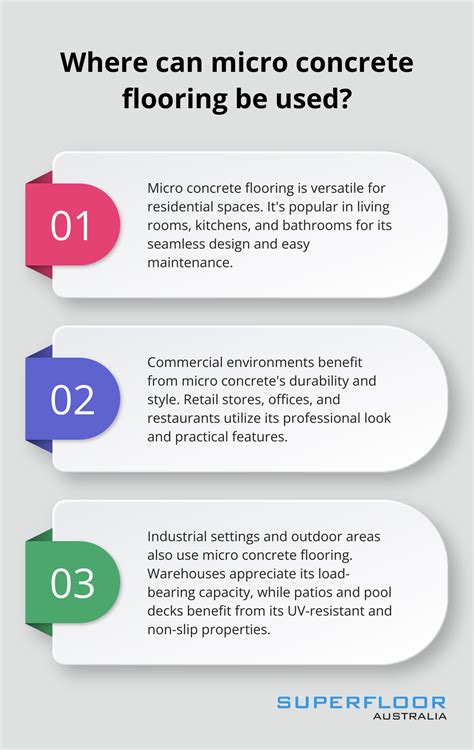 Micro Concrete Flooring: A Modern Flooring Solution - Superfloor