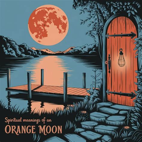 Spiritual Meanings Of An Orange Moon: 11 Symbolism Revealed