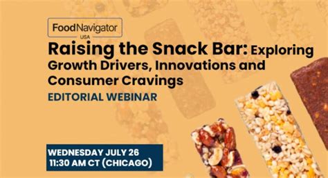 Upcoming webinar: How snack bar brands can carve out a space in a ...