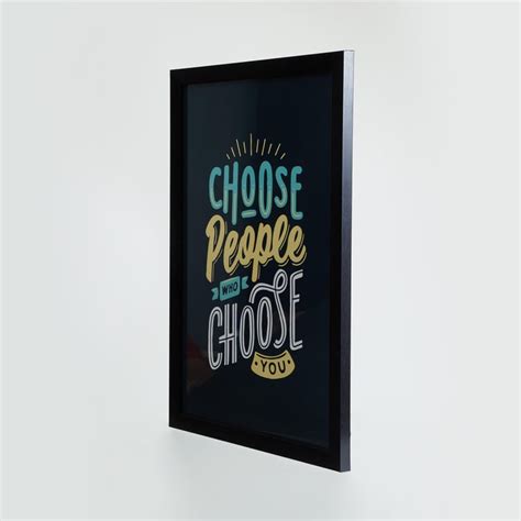 Buy Spectrum Wooden Inspirational Quote Picture Frame - 48x33cm from ...