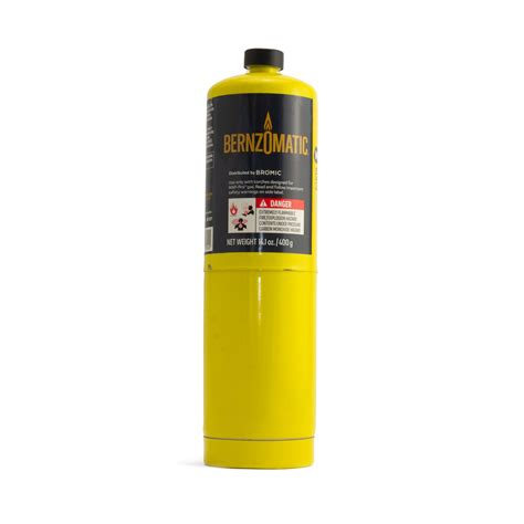 12x Bernzomatic MAP-PRO Mapp Gas Bottle - 400g - 1811120