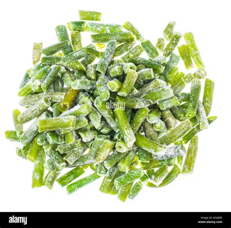 Frozen green string beans Stock Photo - Alamy