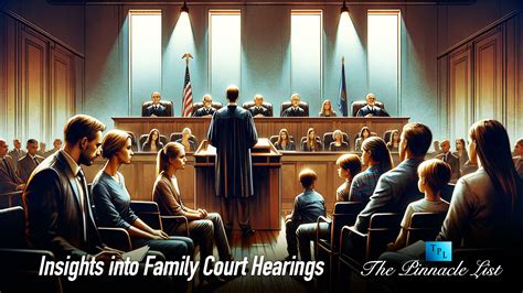 Insights into Family Court Hearings – The Pinnacle List