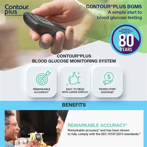 Buy CONTOUR PLUS GLUCOMETER KIT (WITH FREE 25 STRIPS) Online & Get Upto ...