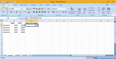 Image result for Microsoft Excel 2007 Basic Formulas