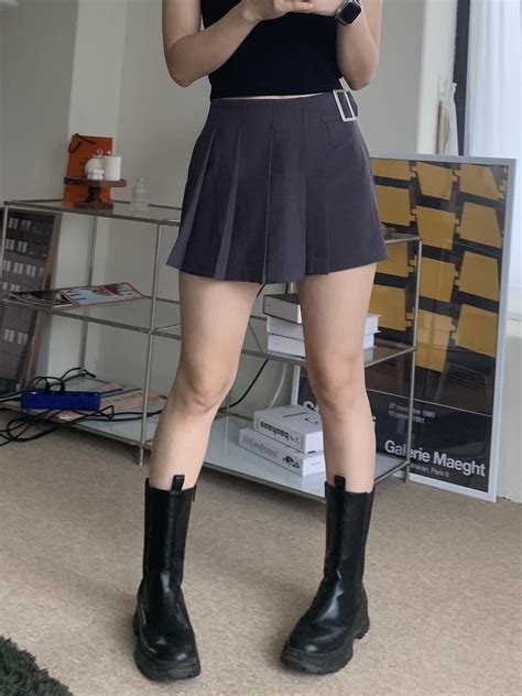 haengzassi - Pleated Pleated Skirt Pants - Codibook.