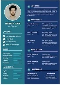 Free Photoshop Resume Template: Design to Success!