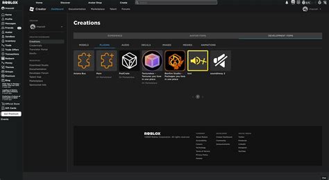 Image result for Roblox.com Develop Pages