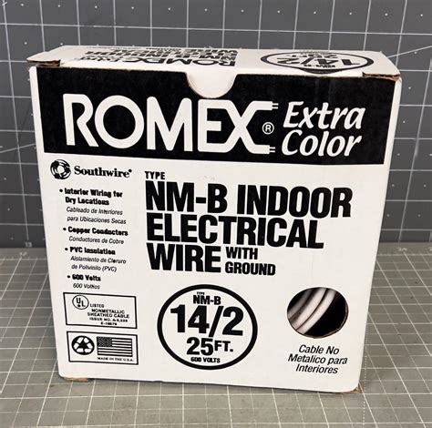 25 Foot Box of ROMEX 14-2 with Ground | EstateSales.org