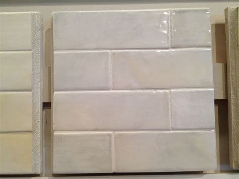 White Glazed Ceramic Kitchen Backsplash Tile