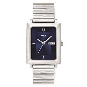Buy TMX Men Blue Analog Rectangle Brass Dial Watch- TM0TG7412T at Amazon.in