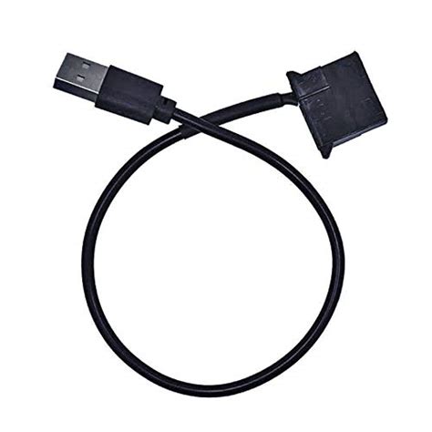 Buy USB to 4 Pin Molex AMP Power Connector Adapter Cable Online at ...