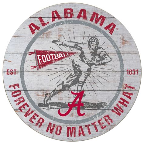 Buy KH Sports Fan 20" x20" Alabama Crimson Tide Throwback Weathered ...