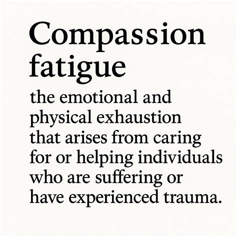 What is compassion fatigue and how to prevent it | Sophie Wardell ...