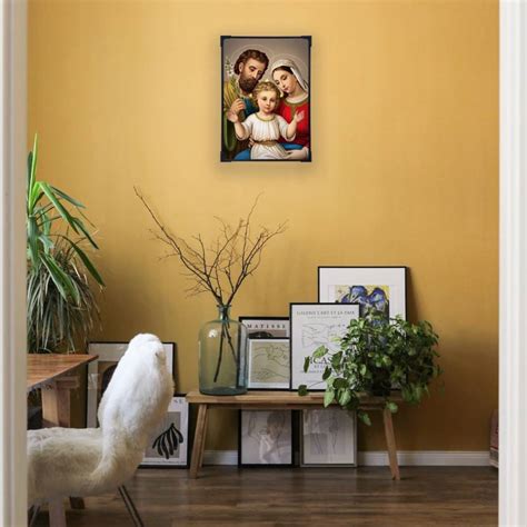Catholic Liturgicals Jesus Christ, Mother Mary & Joseph Religious Frame ...