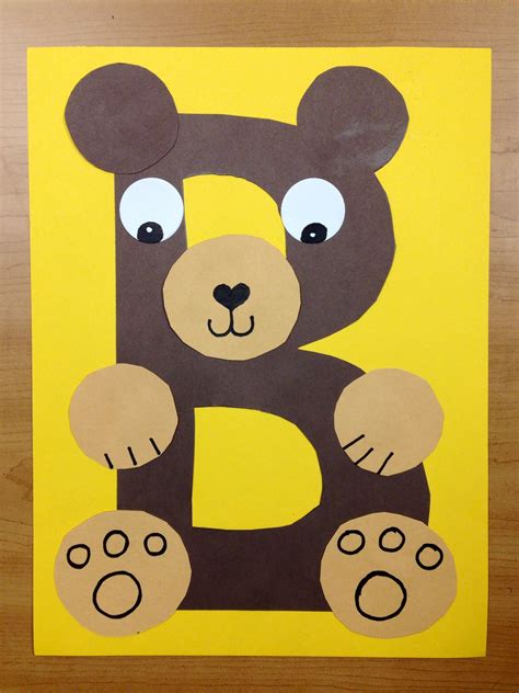 Letter B Crafts For Toddlers