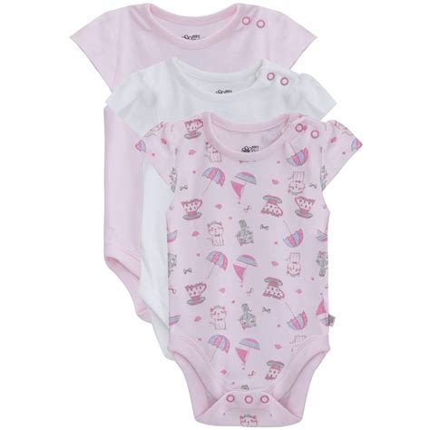 Buy Mini Klub - Pack of 3 Bodysuits - NB Multicolour at Amazon.in