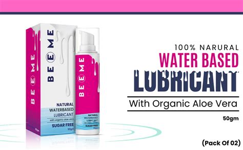 BEEME Lubricant Gel for Men and Women Water Based Lube - Vanila Flavour ...
