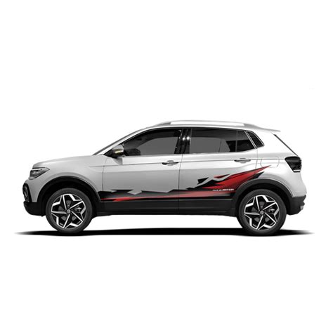 Volkswagen Taigun Vinyl Graphics & Wraps - IDE Graphics Series– Focus ...