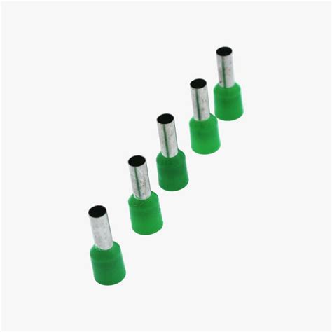 6 sqmm Insulated Terminal Ferrule End Lug - E-6012 Crimp Wire Lugs/End ...