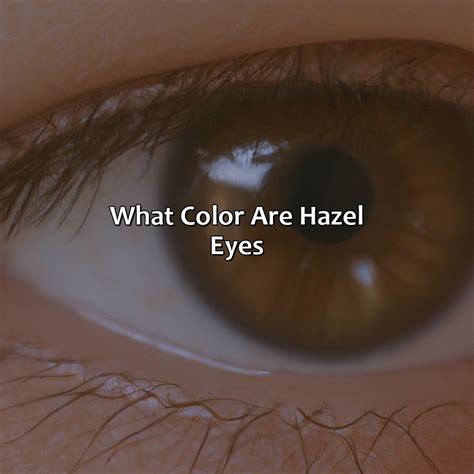 Hazel Eyes Meaning at Alice Hager blog