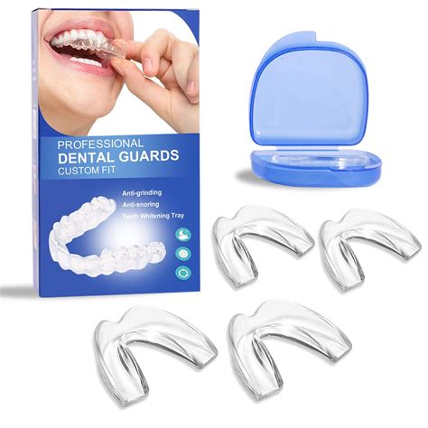 Buy Crunching Rail for Night 2 Sizes Tooth Splints for Bruxism & Anti-Snoring | Dental Mouth ...