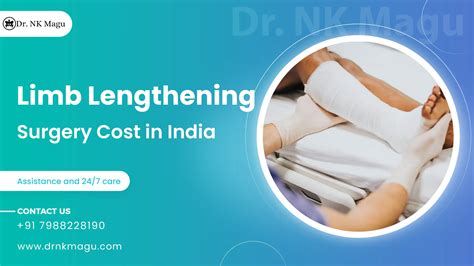 Limb Lengthening Surgery Cost In India | Dr. NK Magu