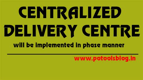 Implementation Plan for Centralized Delivery Operations