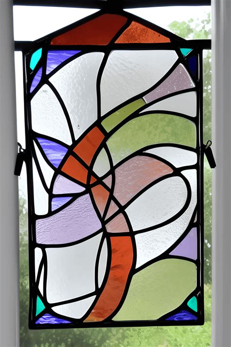 Simple Stained Glass Artwork · Creative Fabrica
