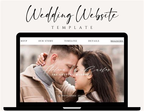 Zola wedding website templates | Honestweddingadvice.com