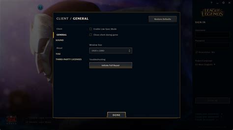 Image result for How to Fix LOL Client