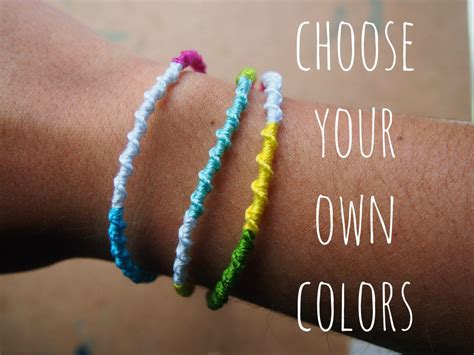 chinese staircase friendship bracelet