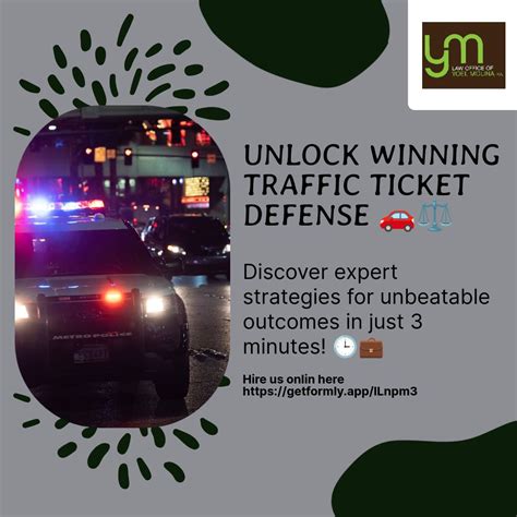 How to defend your traffic ticket in 3 minutes | Law Office Of Yoel ...