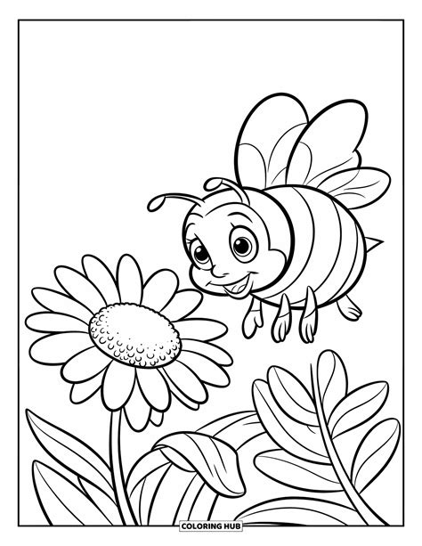 70+ Honey Bee Coloring Pages for Kids & Adults (Free Printable PDFs)