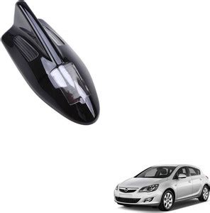 SEMAPHORE Solar Led Car Roof Spoiler Shark Fin Shape Antenna Decorative ...