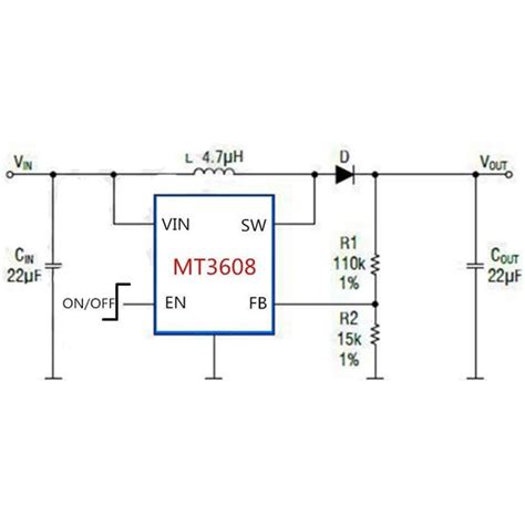 MT3608 DC-DC Boost Converter Module – ControllersTech®