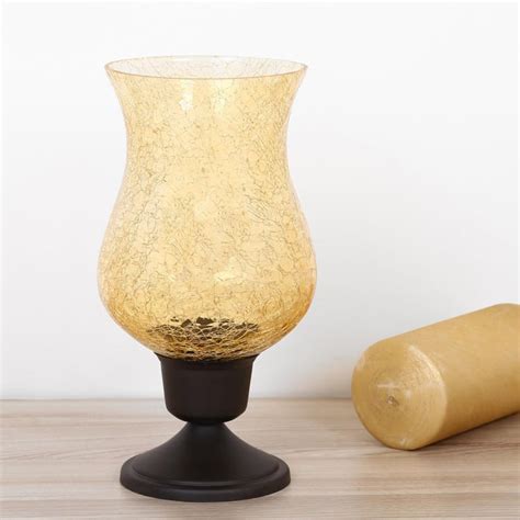 Buy Crackle Hurricane Candle Holder from Home Centre at just INR 349.0