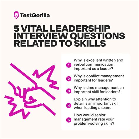 53 leadership interview questions for candidates