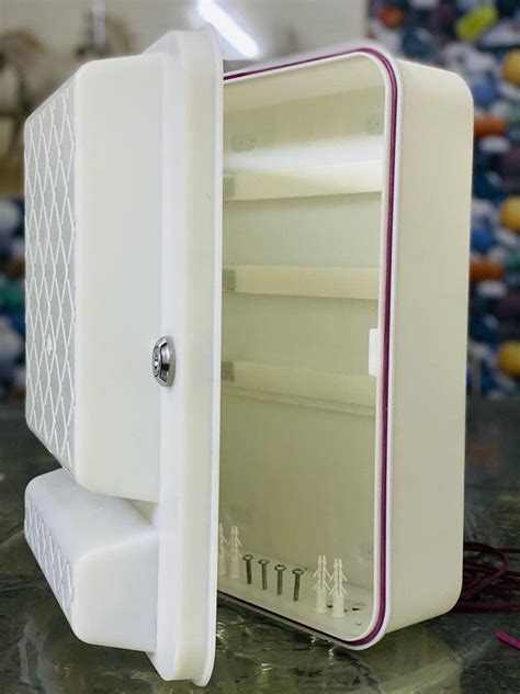 Thrifty Tech Rack Box Junction Box CCTV Rack for DVR ABS Fibre Plastic ...