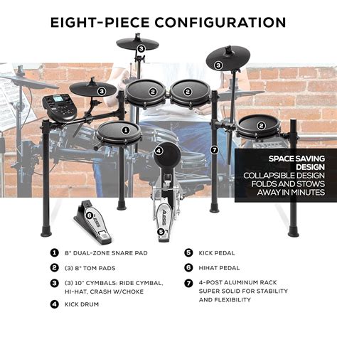 Alesis Electronic Drum Kit Parts at Sarah Alanson blog