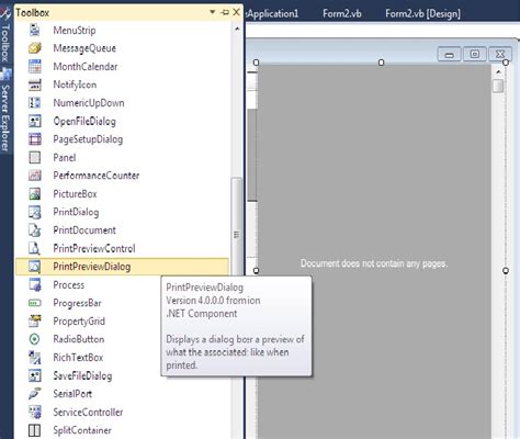 Print Form VB.NET 的图像结果
