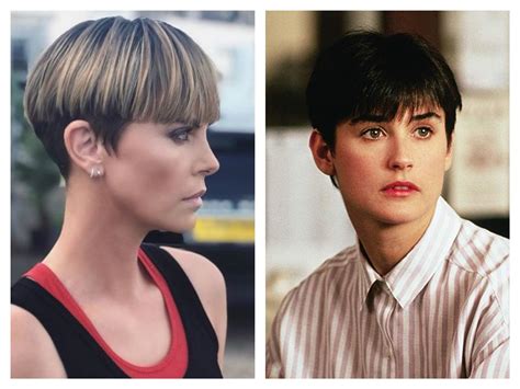 Demi Moore Haircut In Ghost _ Demi Moore Filles - YNAK
