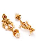 Shop Rubans Gold Plated HandCrafted Elegant Pearl Embellished Multi ...