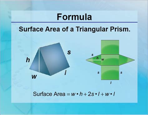 Rezultat imagine pentru Find Surface Area Triangular Prism Formula