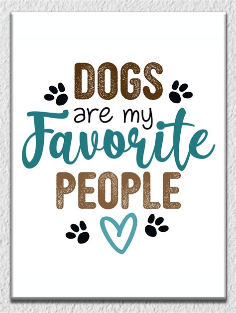 Dog Are My Favourite Wall Art – Myindianthings