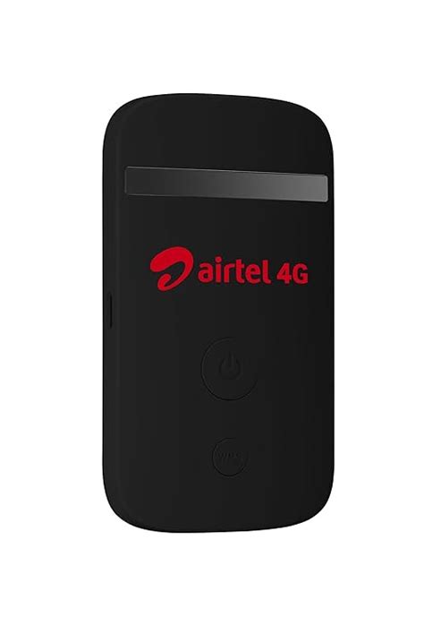 Airtel 4G Mobile Hotspot/Companion Router (Black) : Amazon.in ...