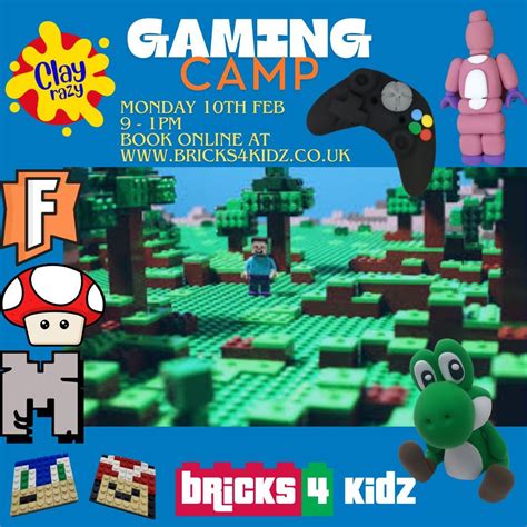 Gaming Camp, Bricks 4 Kidz - Belfast, Newtownards, 10 February 2025 ...